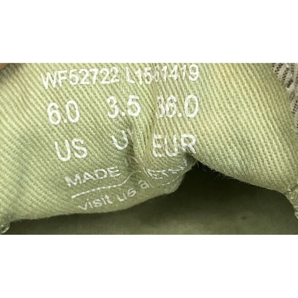 Keds Ortholite Slip-On Glimmer Khaki Boat Shoes Loafers Sz 6M Nautical - Picture 15 of 16